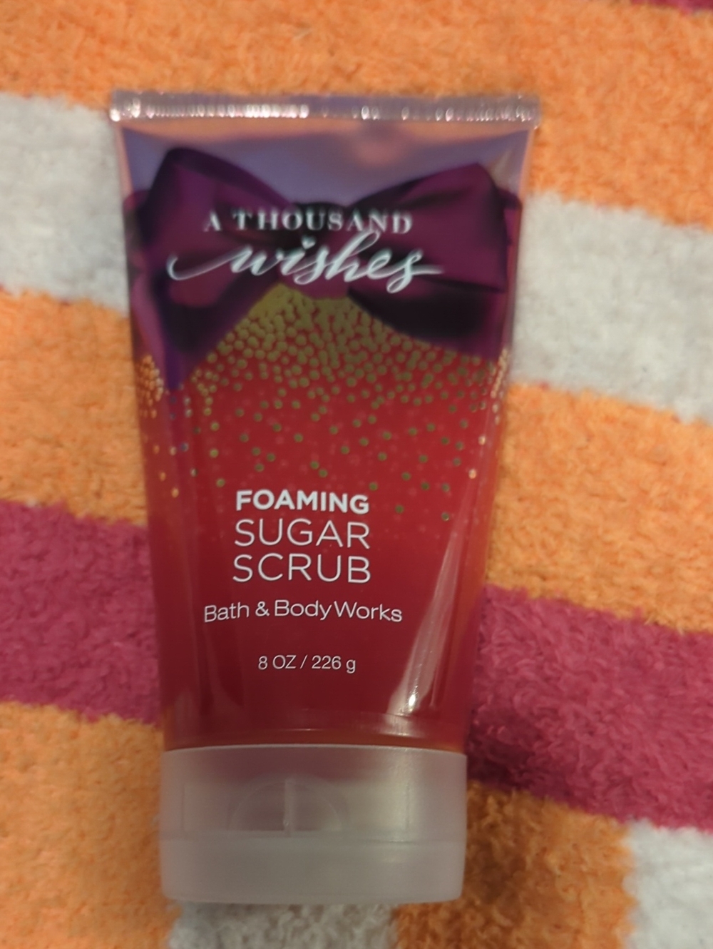 Bath & Body Works A Thousand Wishes Foaming Sugar Scrub - Burgundy